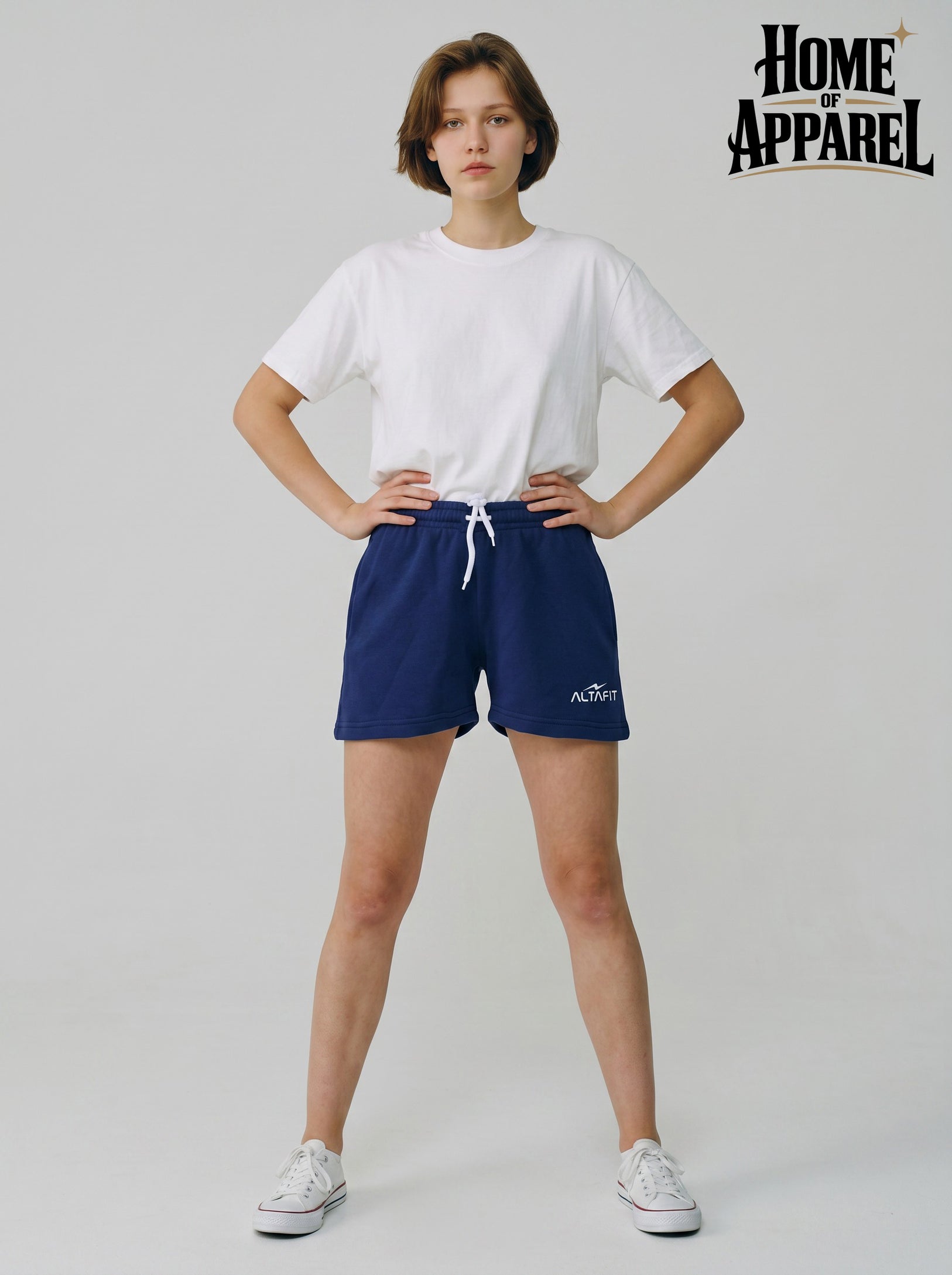 Lightweight Cotton Terry Shorts for Women – Perfect for Lounge & Active Wear