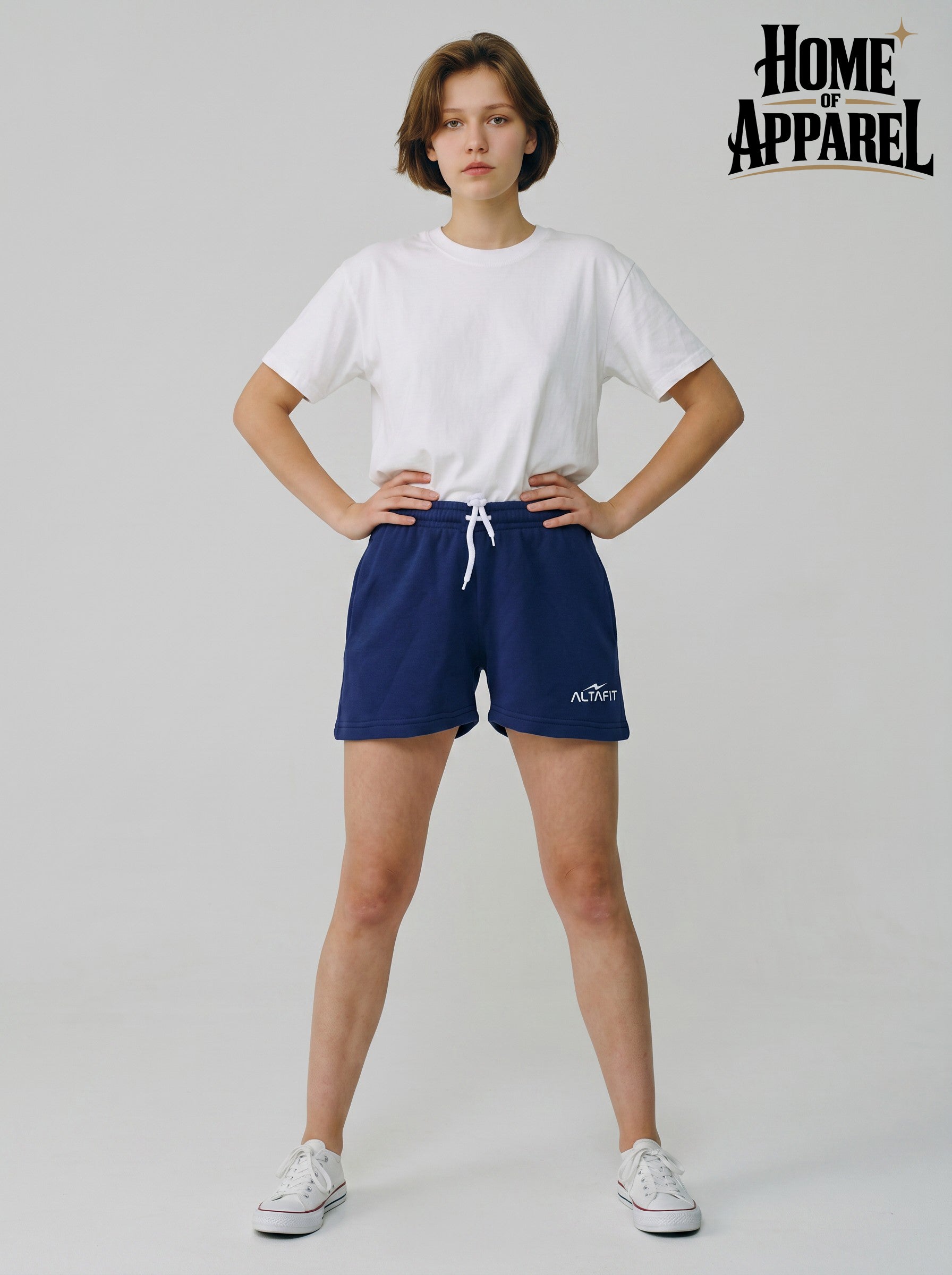 Lightweight Cotton Terry Shorts for Women – Perfect for Lounge & Active Wear