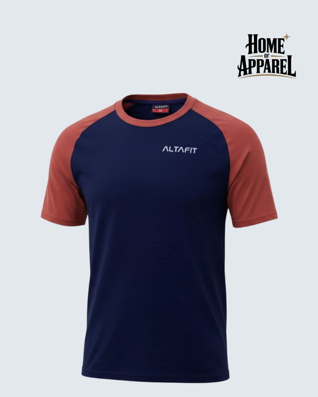 Cotton Jersey Contrast Raglan T-Shirt