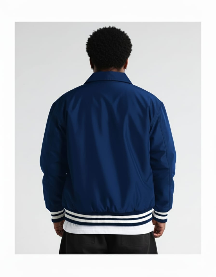 Collared Varsity Jacket