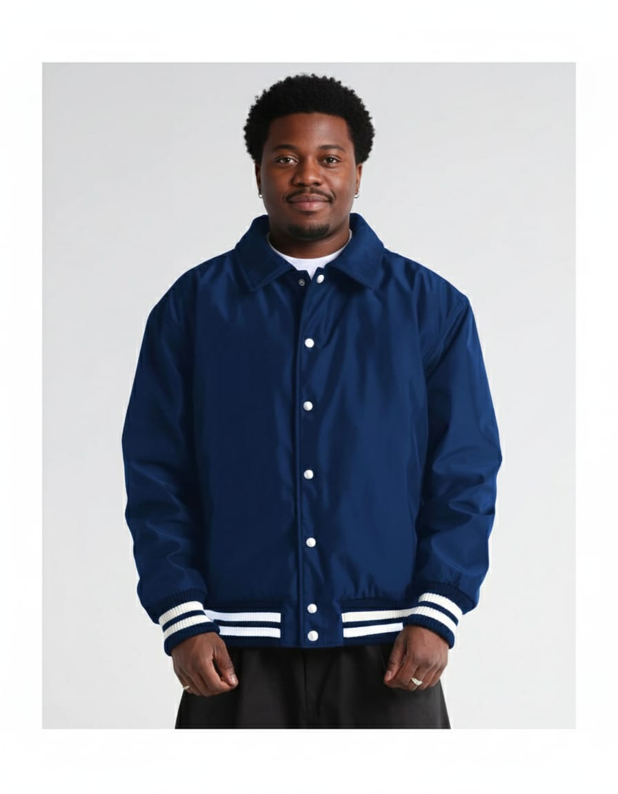Collared Varsity Jacket