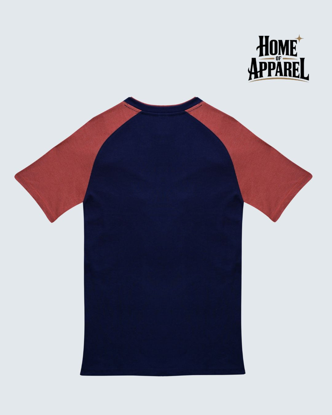 Cotton Jersey Contrast Raglan T-Shirt