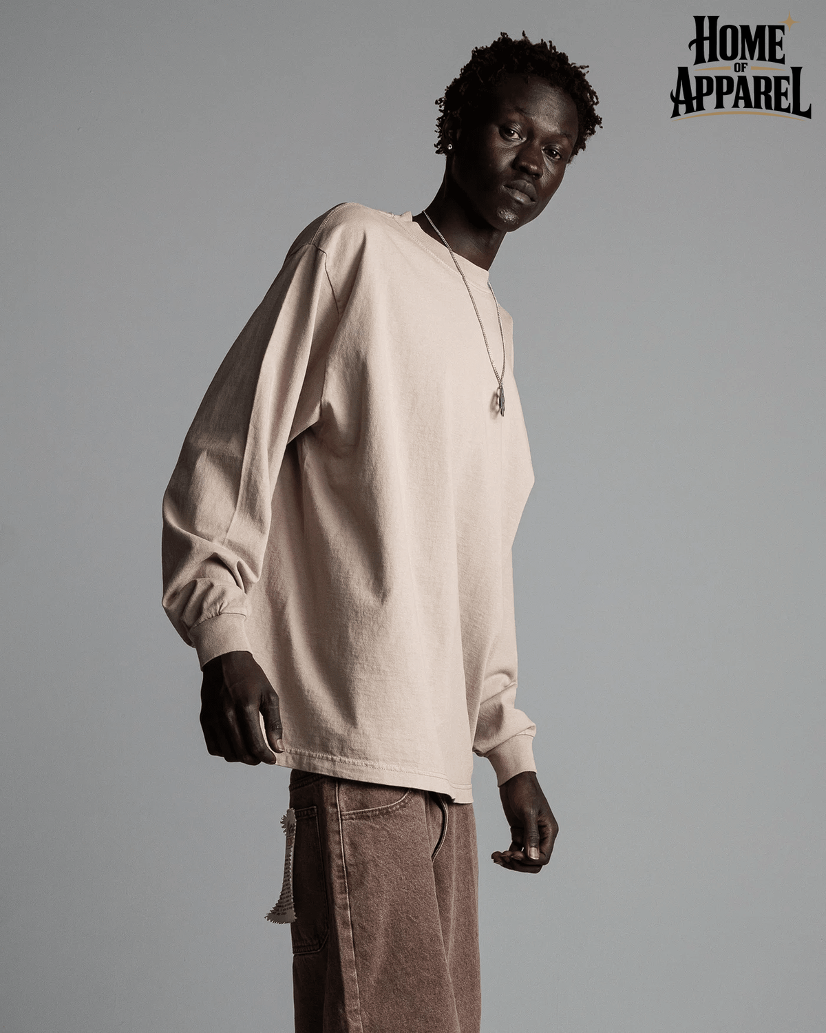 Shaka Wear Max Heavyweight garment-dyed long sleeve T-shirt, image 19