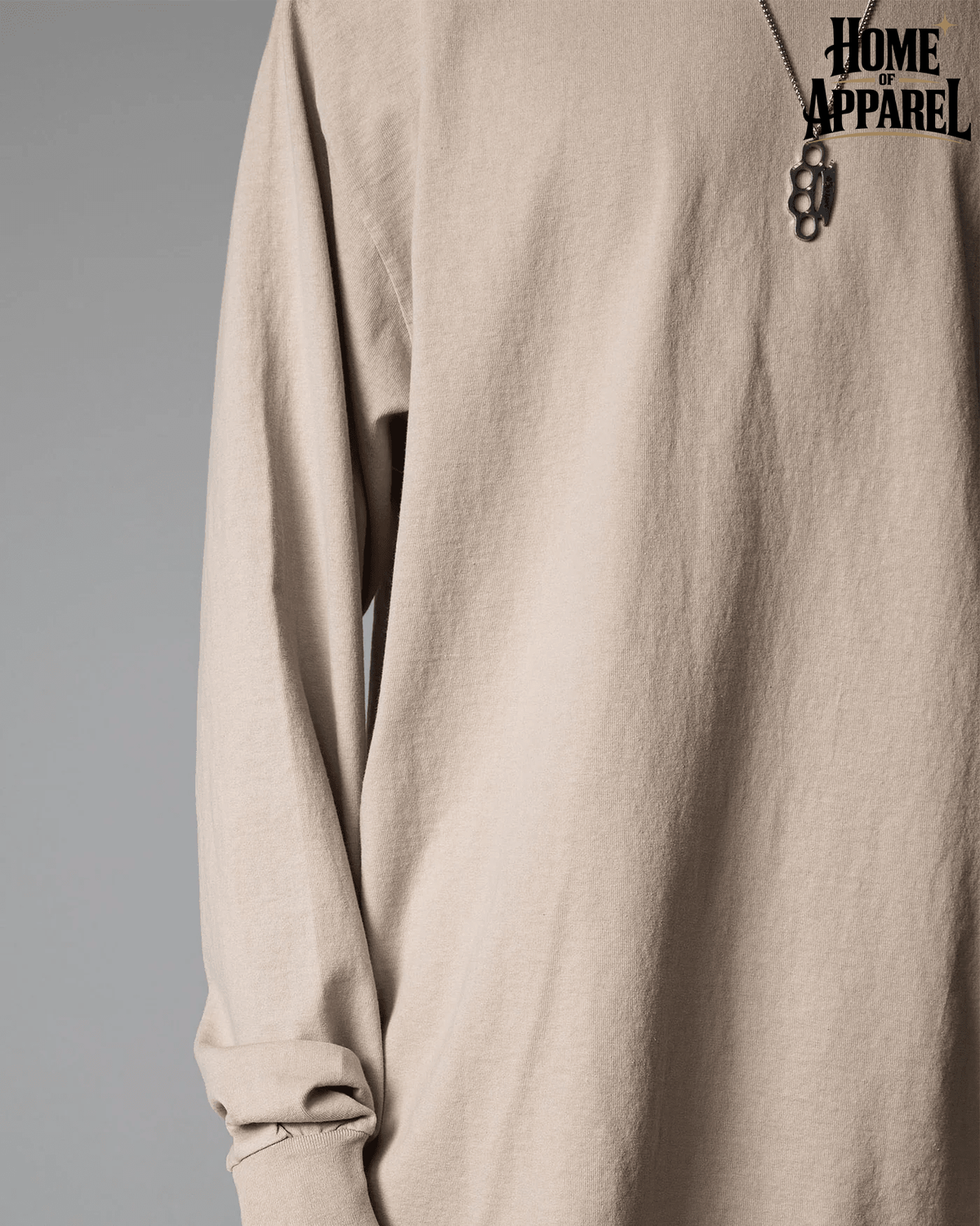 Shaka Wear 7.5 oz Max Heavyweight Garment Dye Long Sleeve T-Shirt | Premium Blank Streetwear Tee