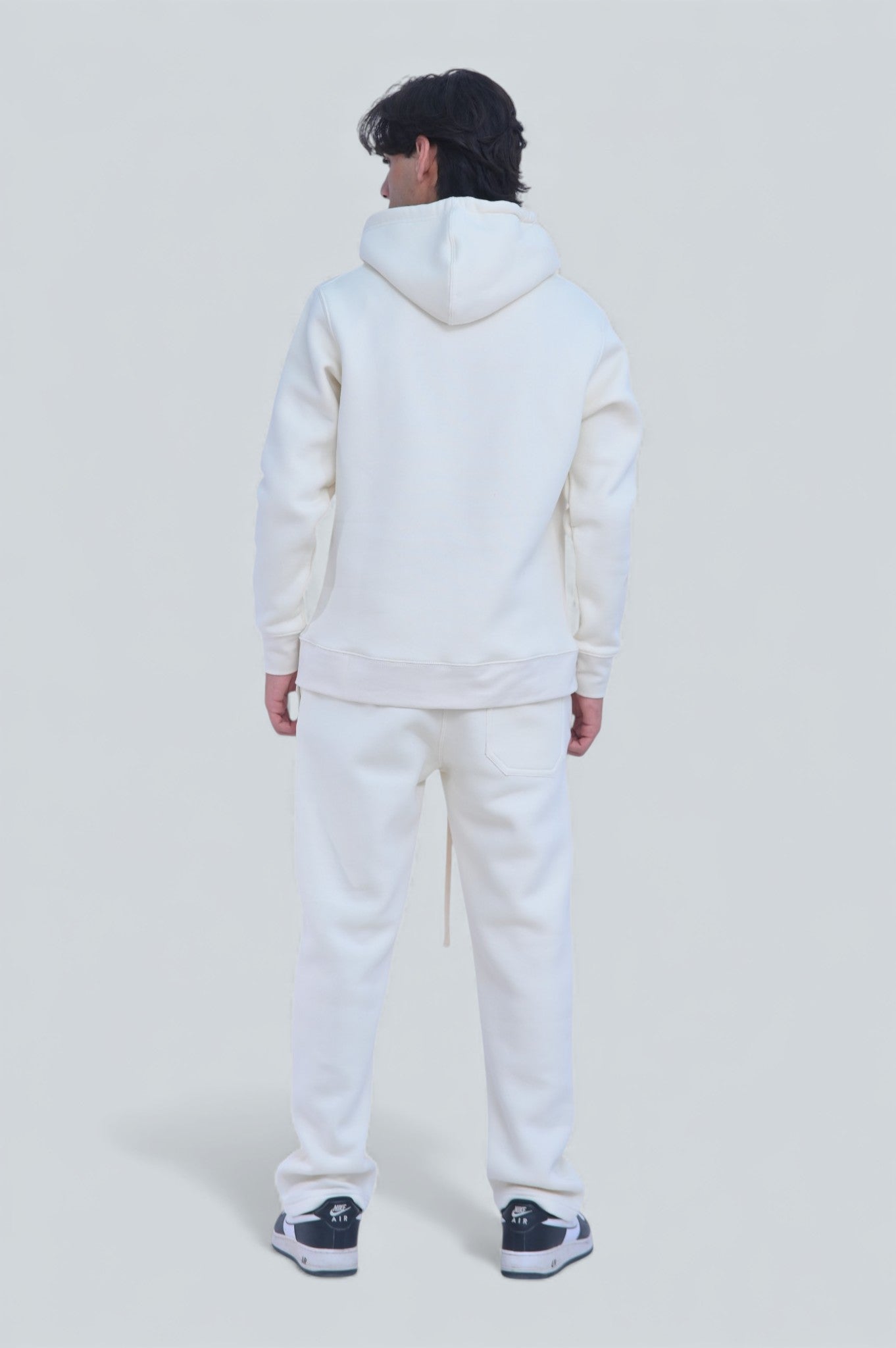 Off-White/Cream Heavy Weight Cotton Fleece SweatSuit