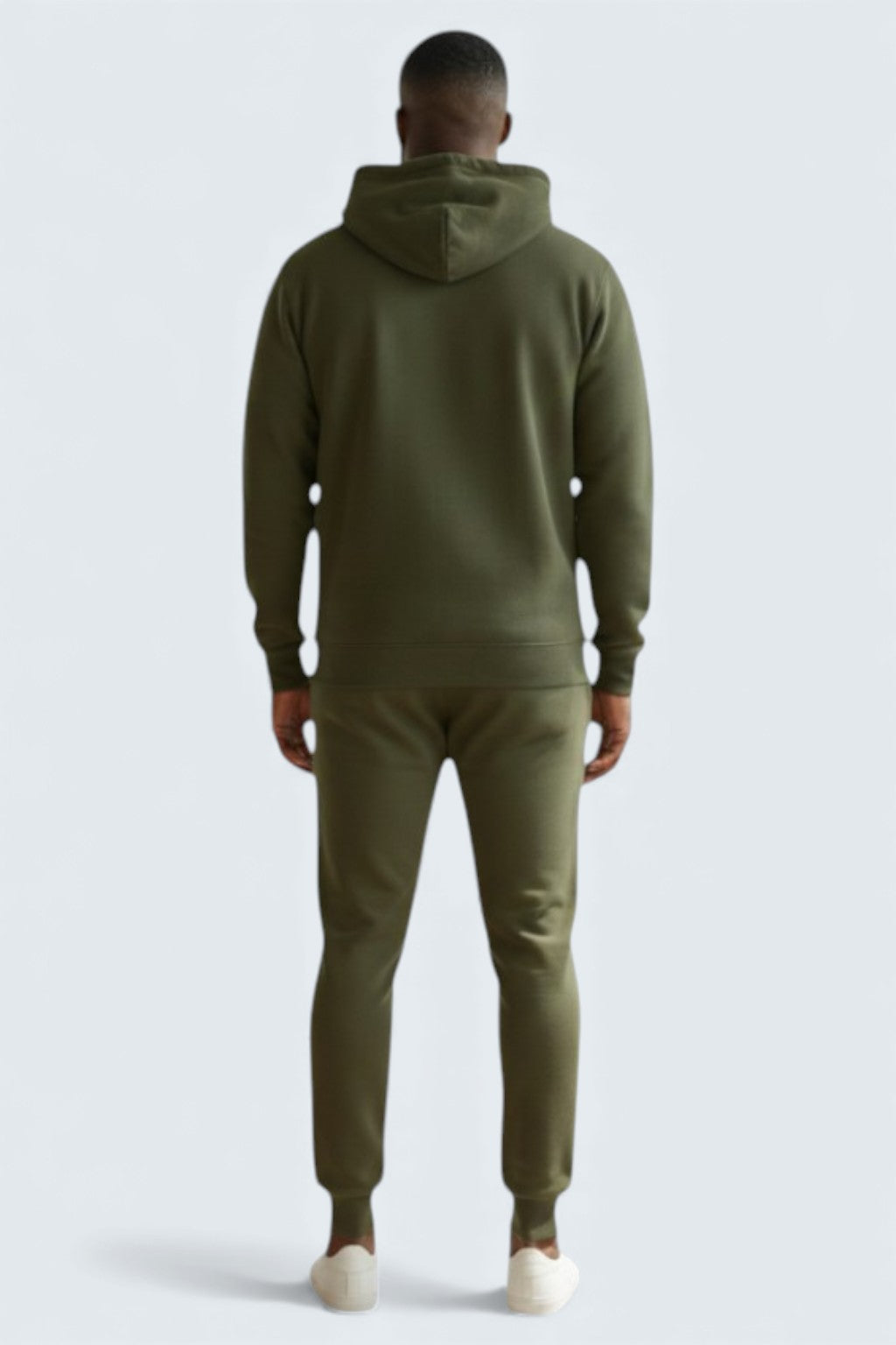 Olive Green Heavy Blend 380 GSM Fleece Sweat Suit | Dark Green Sweatsuit