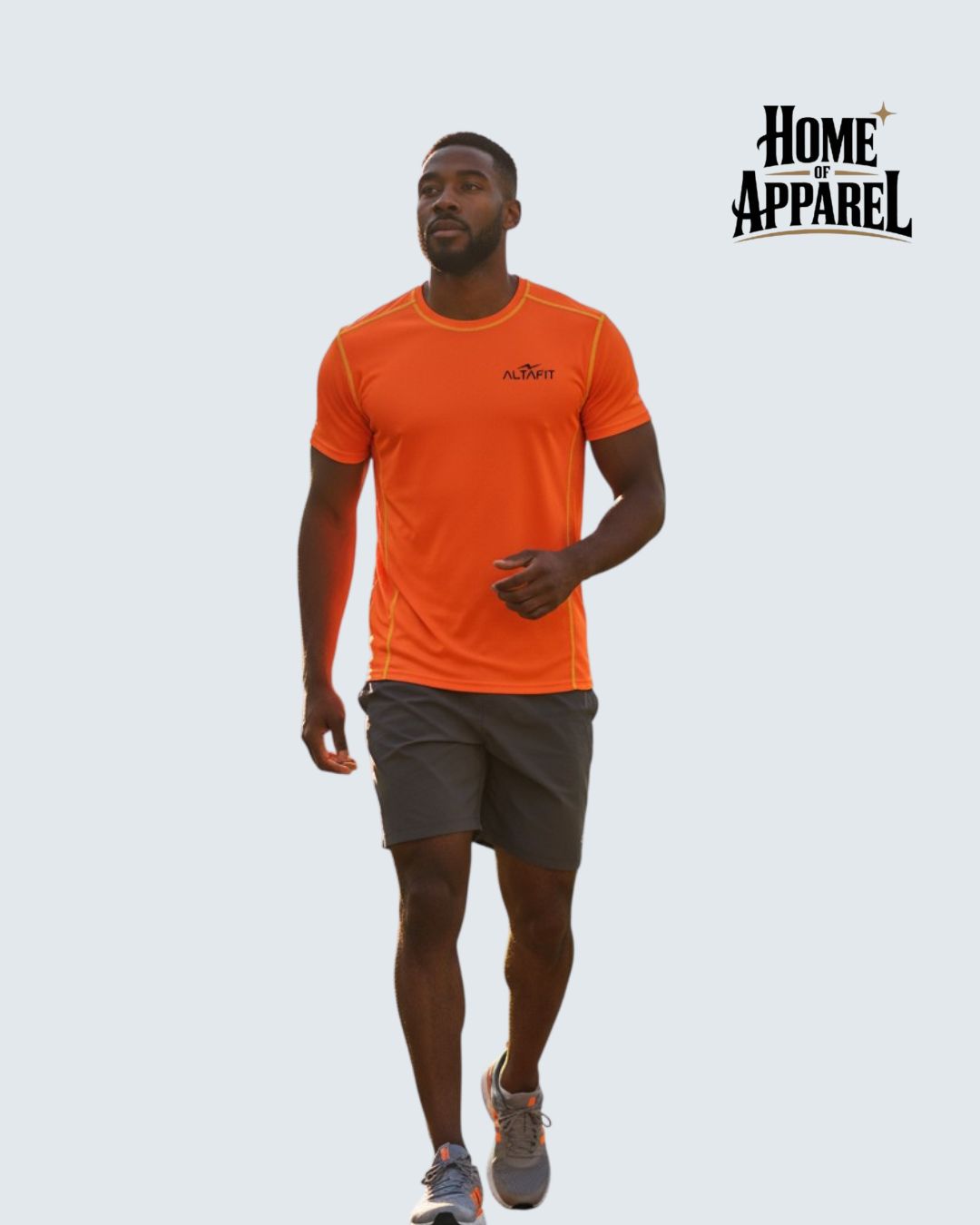 Contrast Stitch Dri Fit Mesh T-Shirt