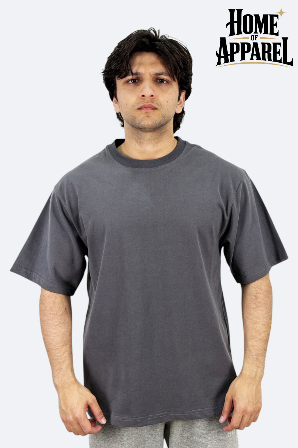 7.5oz Oversized Pure Cotton Tee – Effortless Style