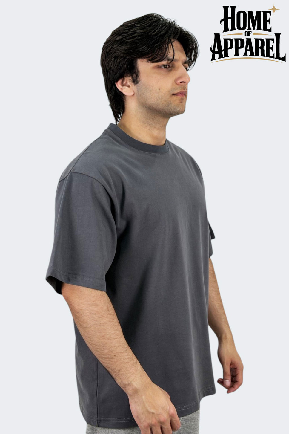 7.5oz Oversized Pure Cotton Tee – Effortless Style