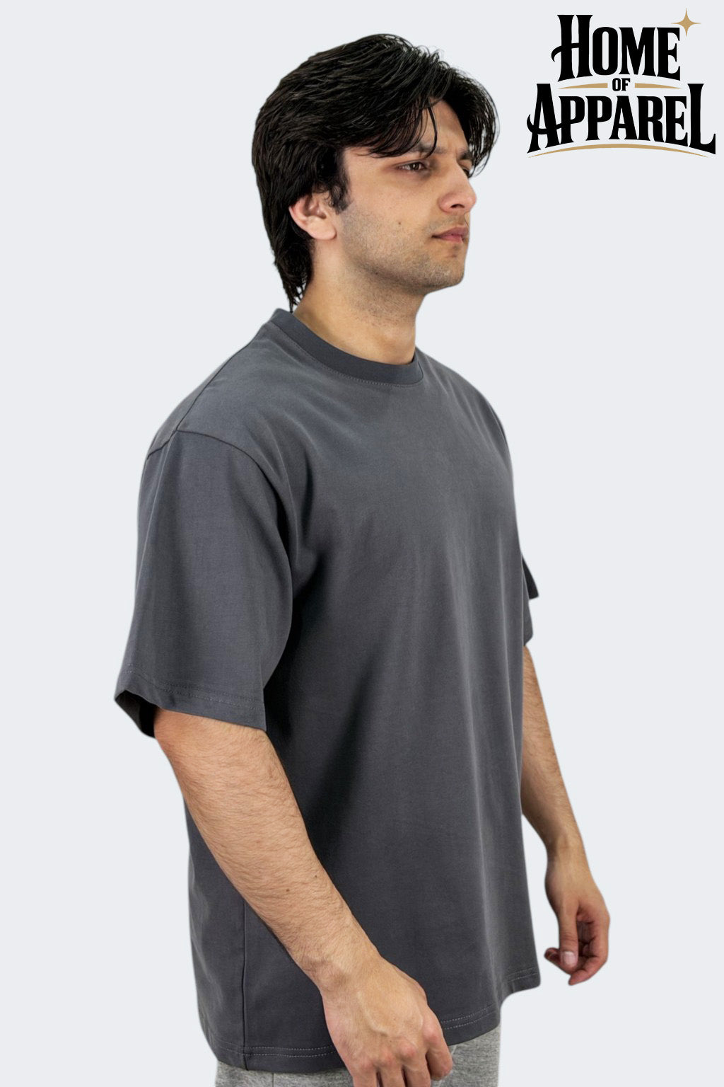 7.5oz Oversized Pure Cotton Tee – Effortless Style