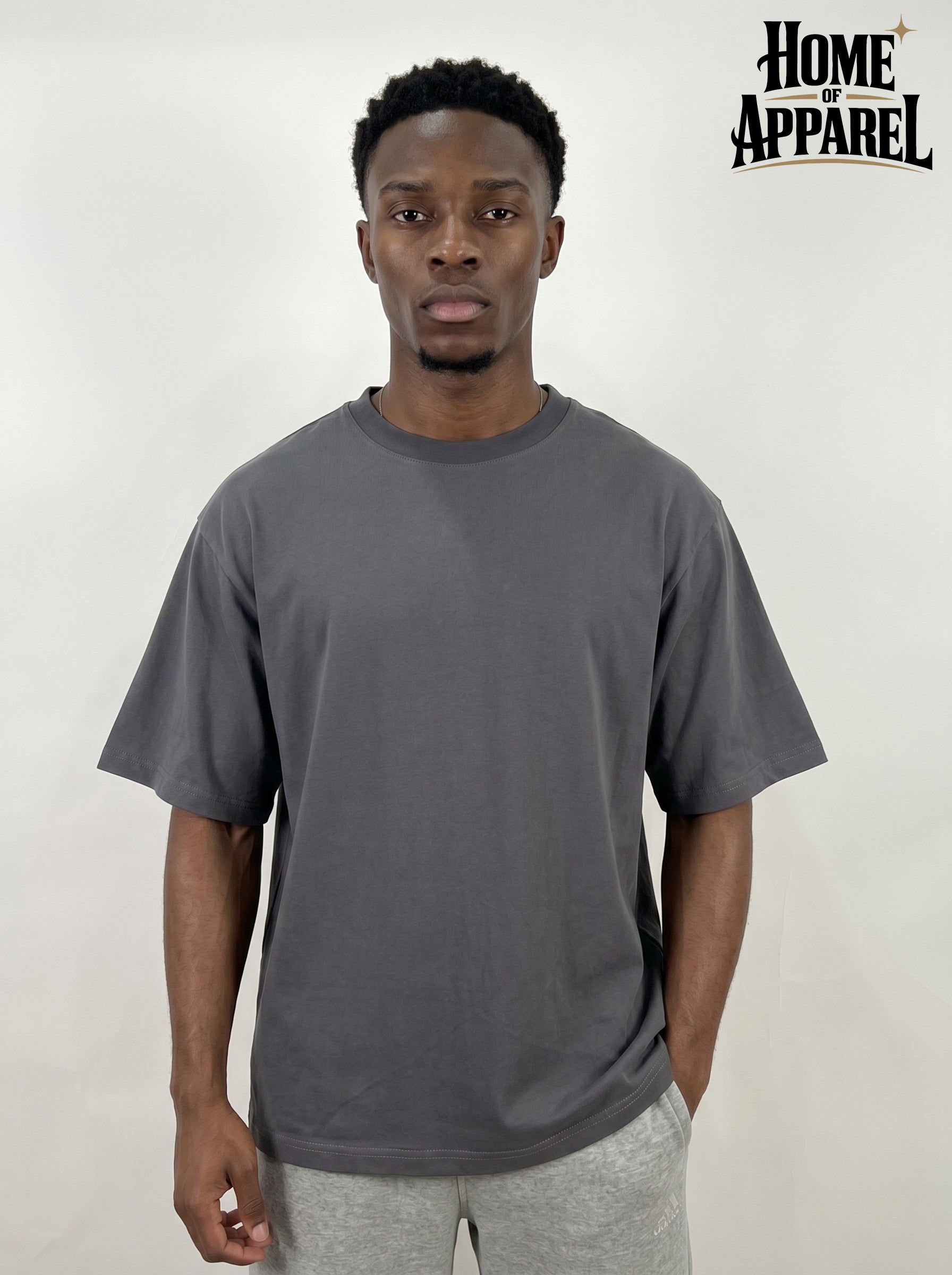 7.5oz Oversized Pure Cotton Tee – Effortless Style