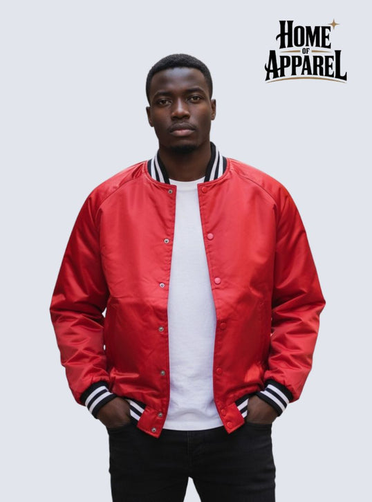 Shaka Wear Varsity Bomber Jacket