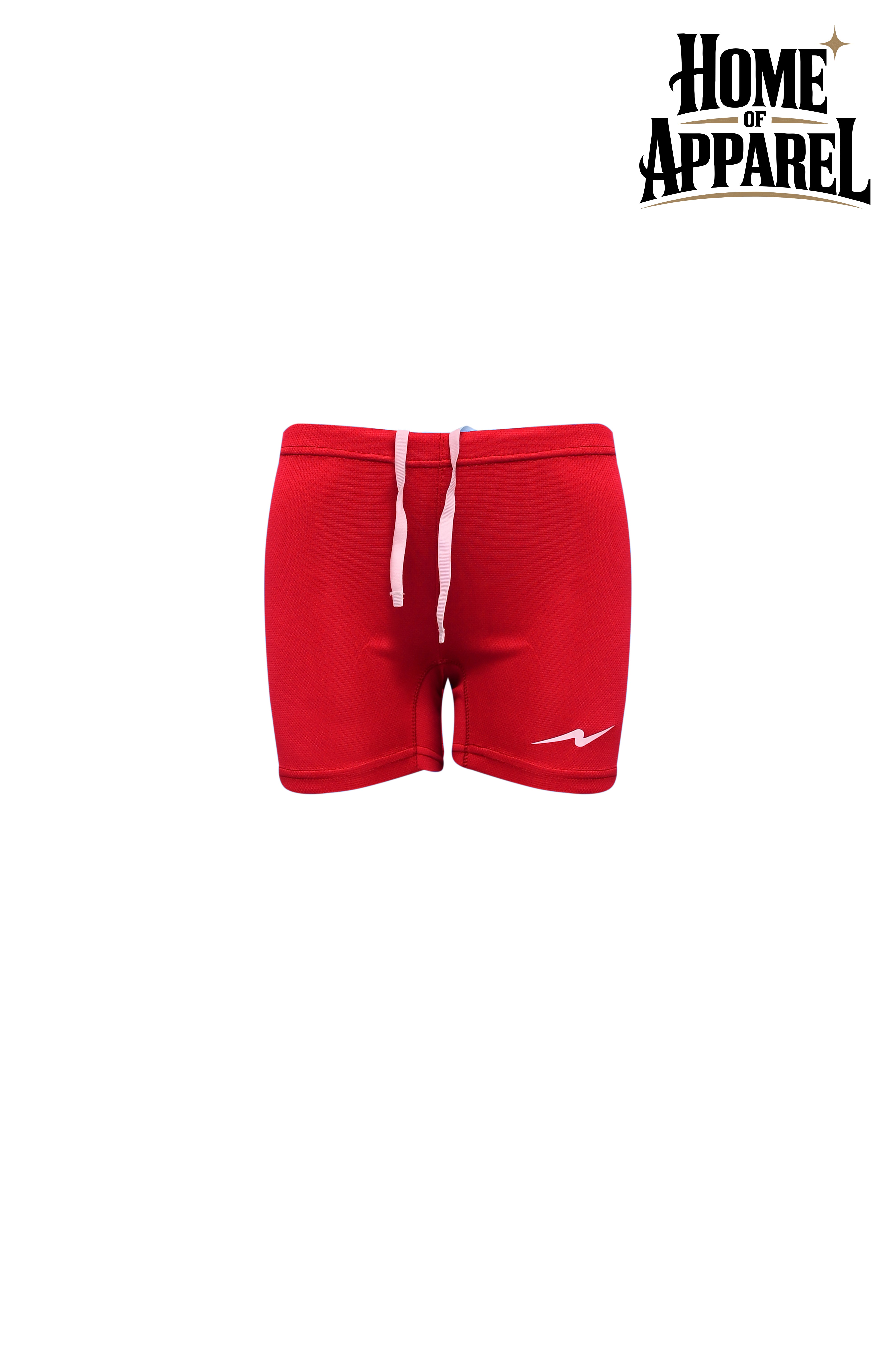 Youth Girls Volleyball Shorts – Lightweight Polyester Sportswear