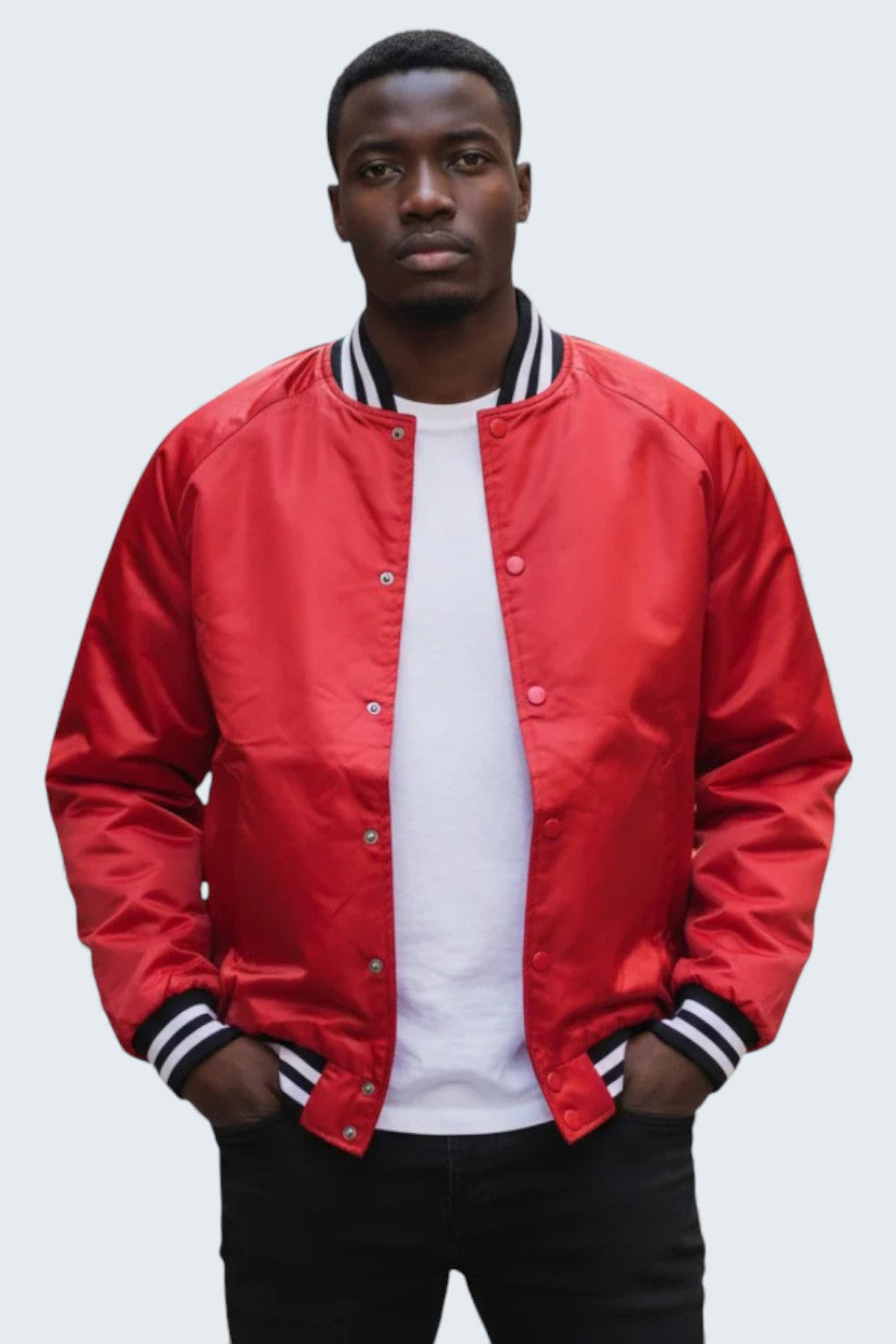 Shaka Wear Varsity Bomber Jacket