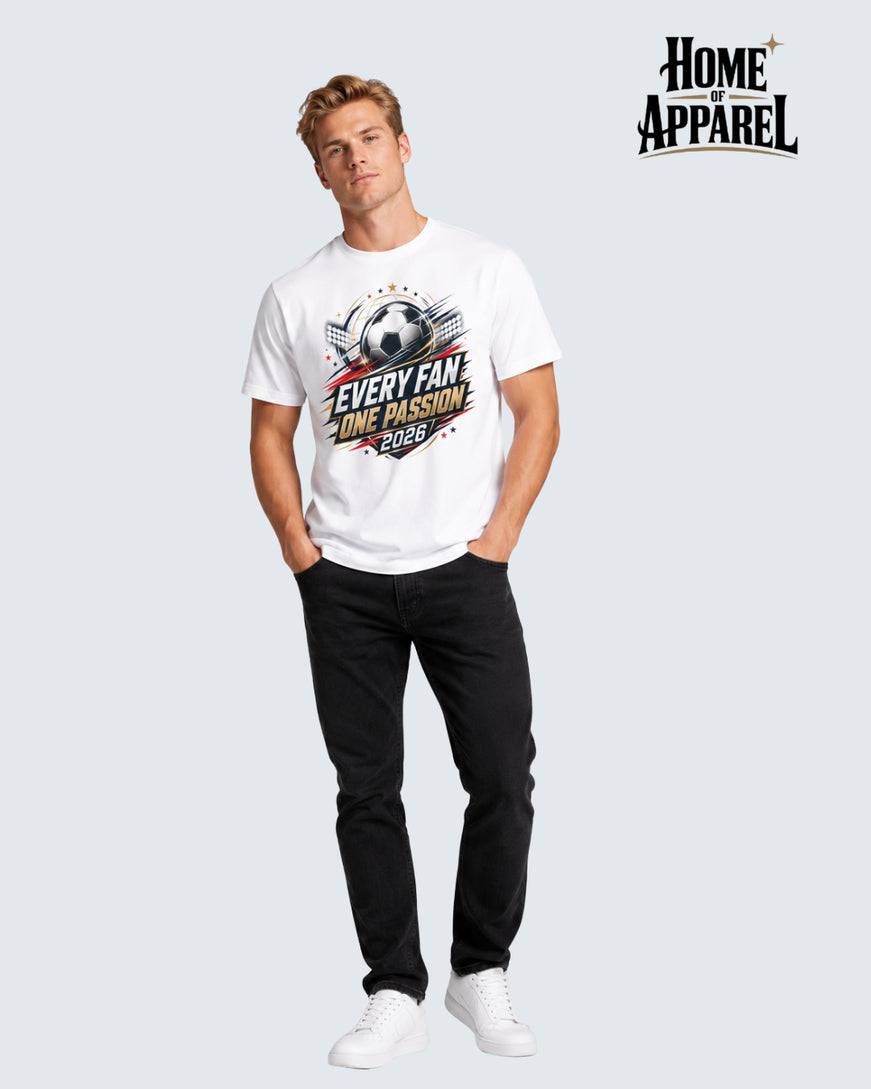 Regular Fit Short Sleeve Sports Fan Graphic T-Shirt