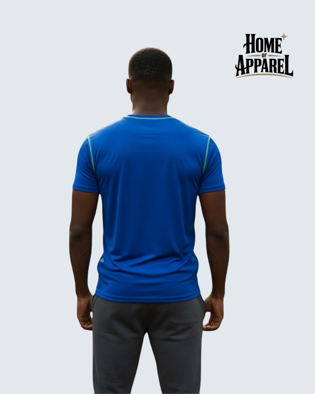 Contrast Stitch Dri Fit Mesh T-Shirt