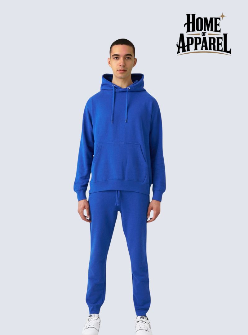Royal Blue Heavy Blend Fleece Hooded SweatSuit