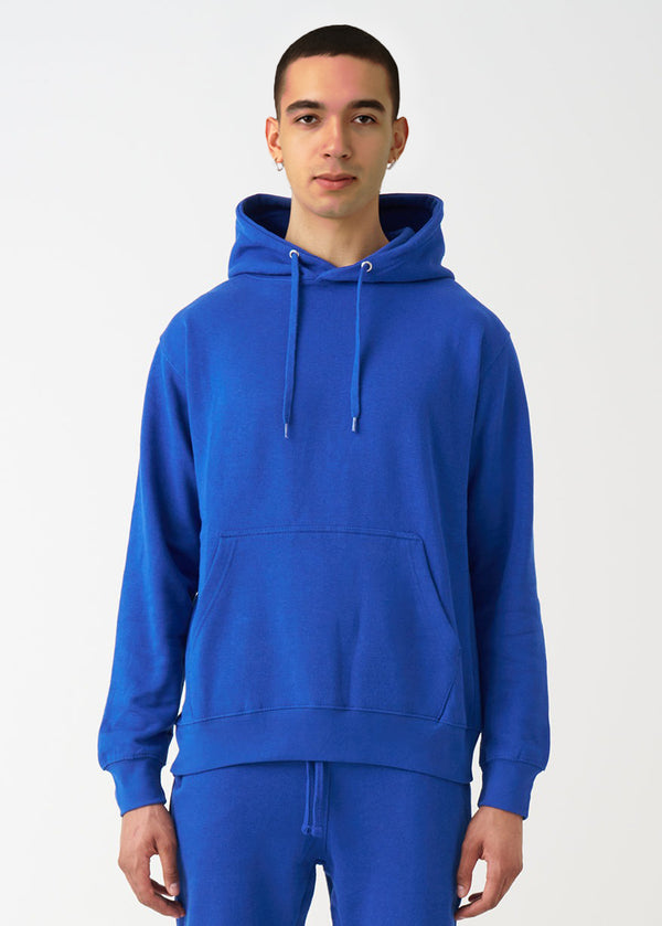 Royal Blue Heavy Blend Fleece Hooded Sweatshirt