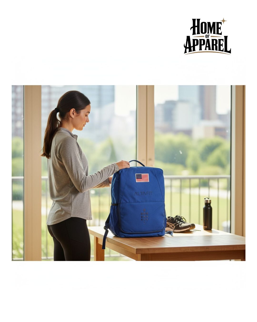 Premium Cordura Everyday Backpack With Flags