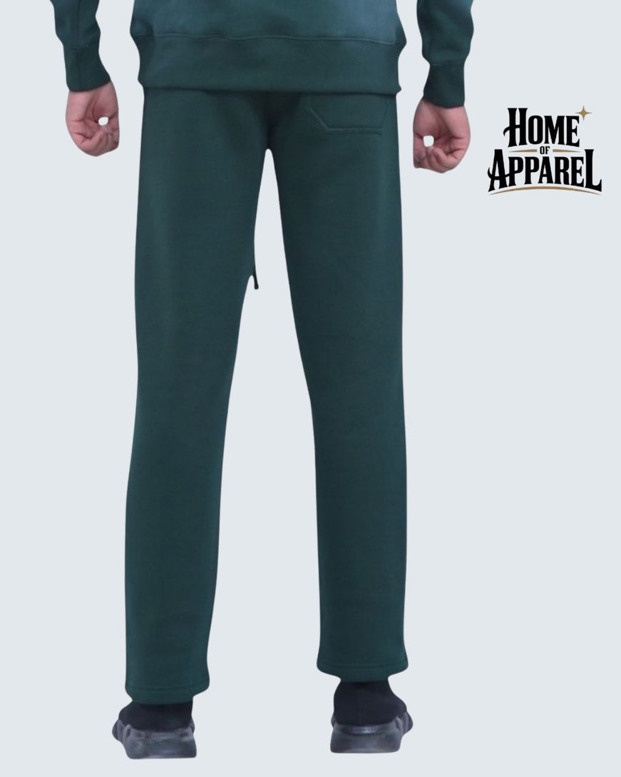 Green Sun Faded Cotton Fleece Pant – Premium Comfort & Style