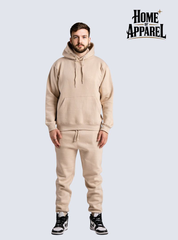 Sand Heavy Blend Fleece Sweat-suits