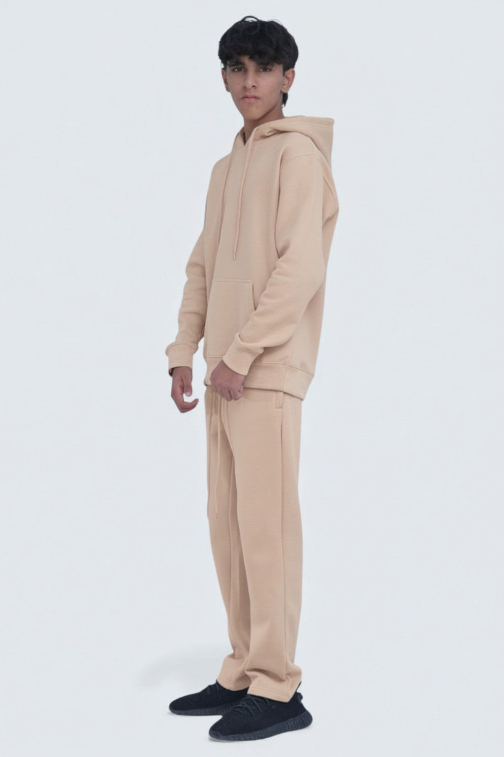 Sand Heavy weight Cotton fleece SweatSuit