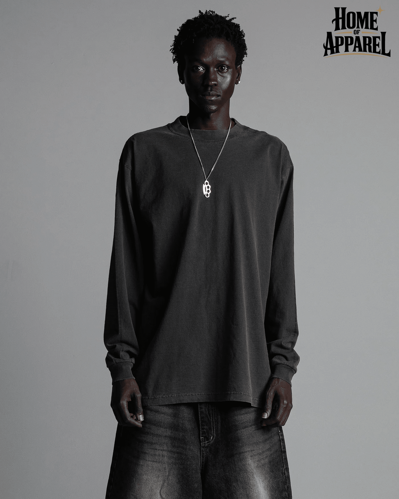 Shaka Wear Max Heavyweight garment-dyed long sleeve T-shirt, image 13