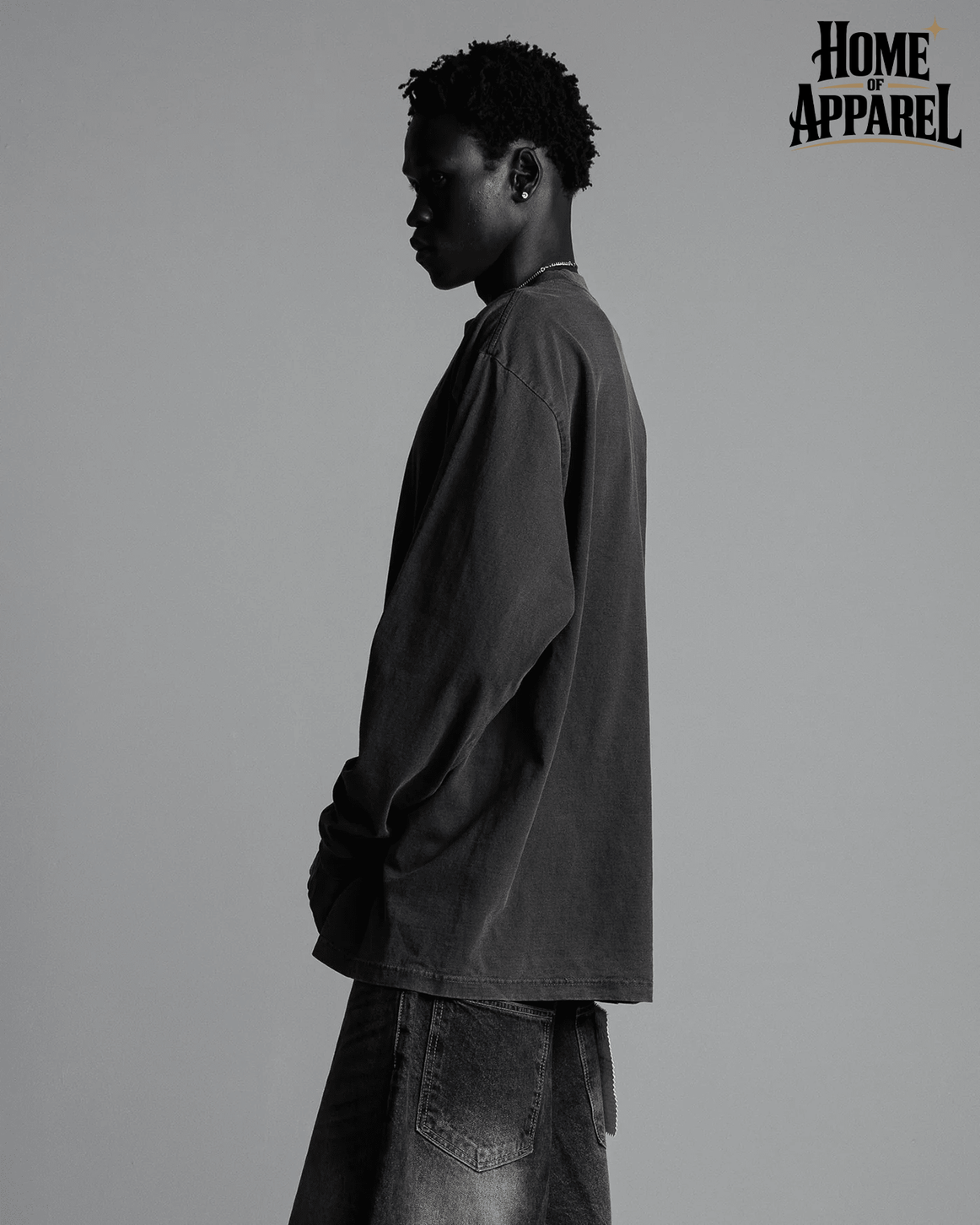 Shaka Wear Max Heavyweight garment-dyed long sleeve T-shirt, image 15