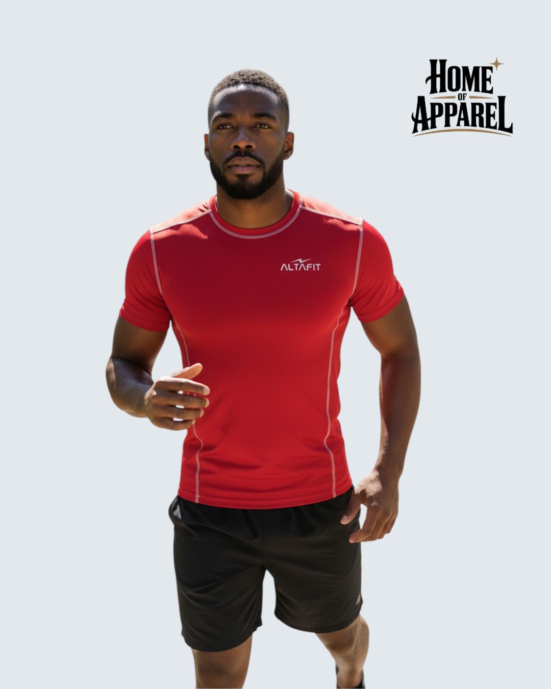 Contrast Stitch Dri Fit Mesh T-Shirt