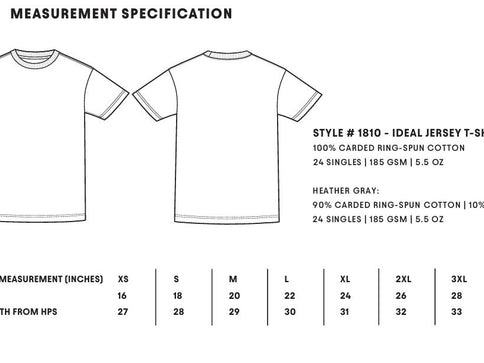 Next Level 1810 Ideal Tubular T-Shirt