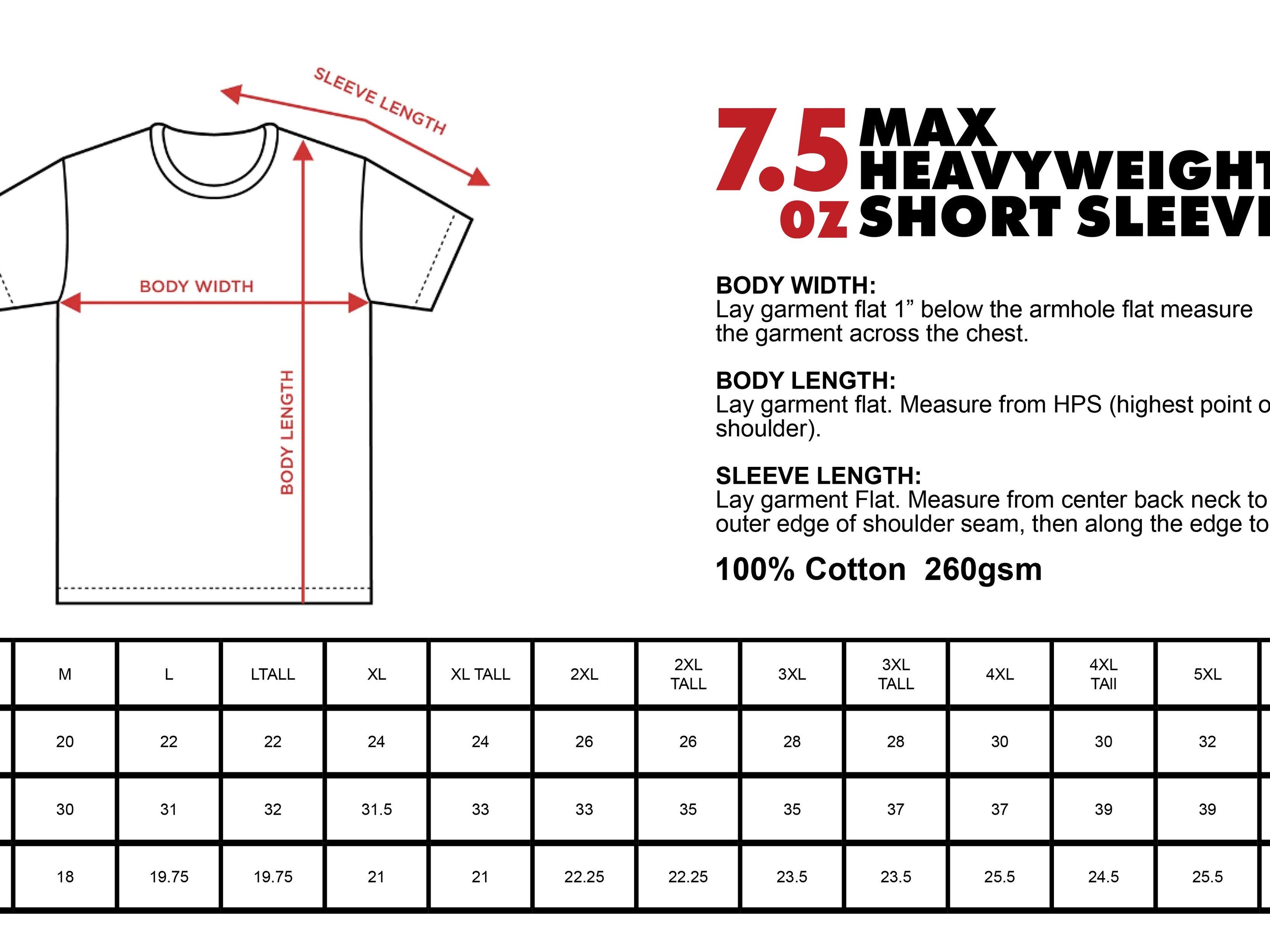 Shaka Wear 7.5oz Max Heavyweight Short Sleeve