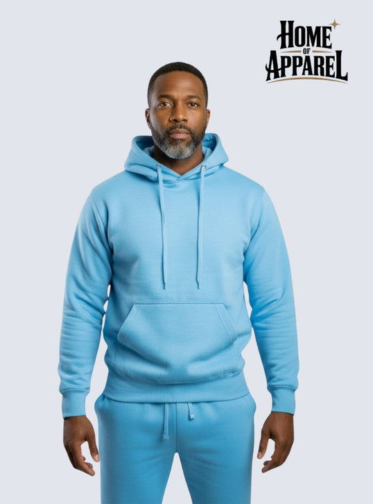 Sky Blue Heavy Blend Fleece SweatSuit