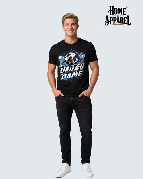 Sports Fan Crew Neck Graphic Tee