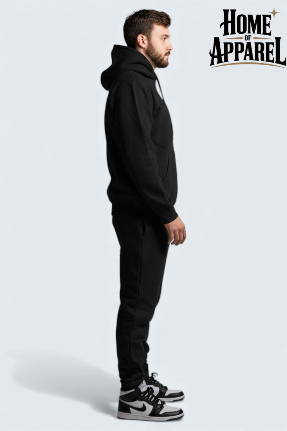 Black Heavy Blend Fleece SweatSuit