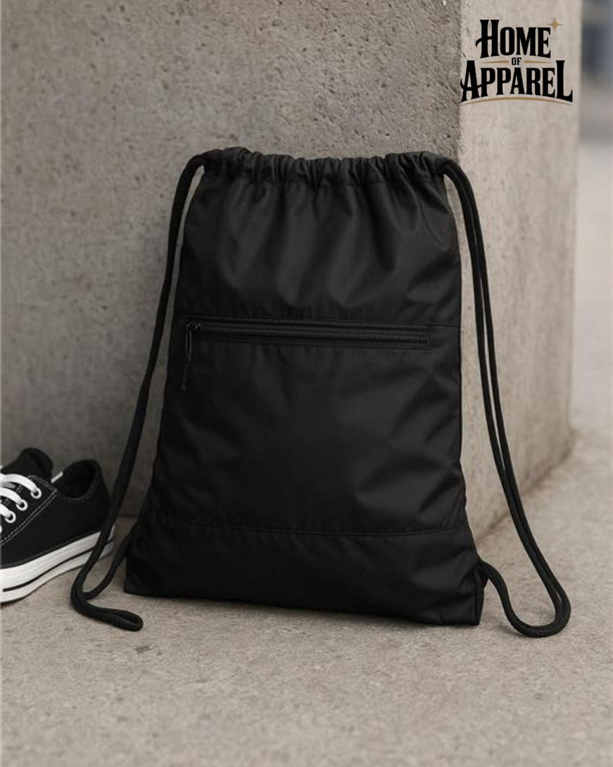 Nylon Drawstring Backpack