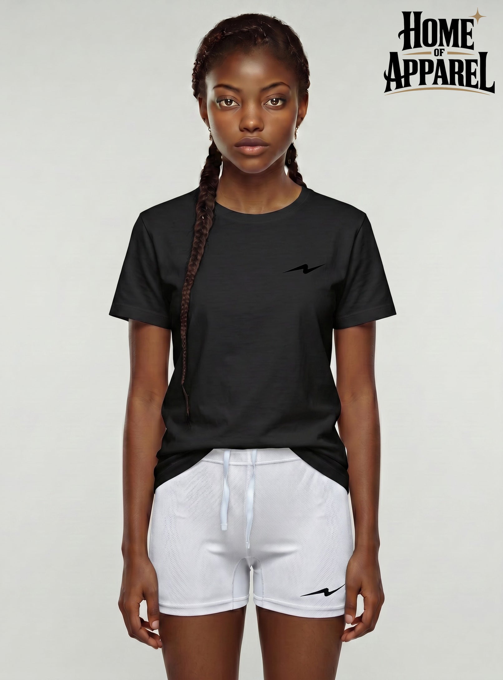 Youth Girls Volleyball Shorts – Lightweight Polyester Sportswear
