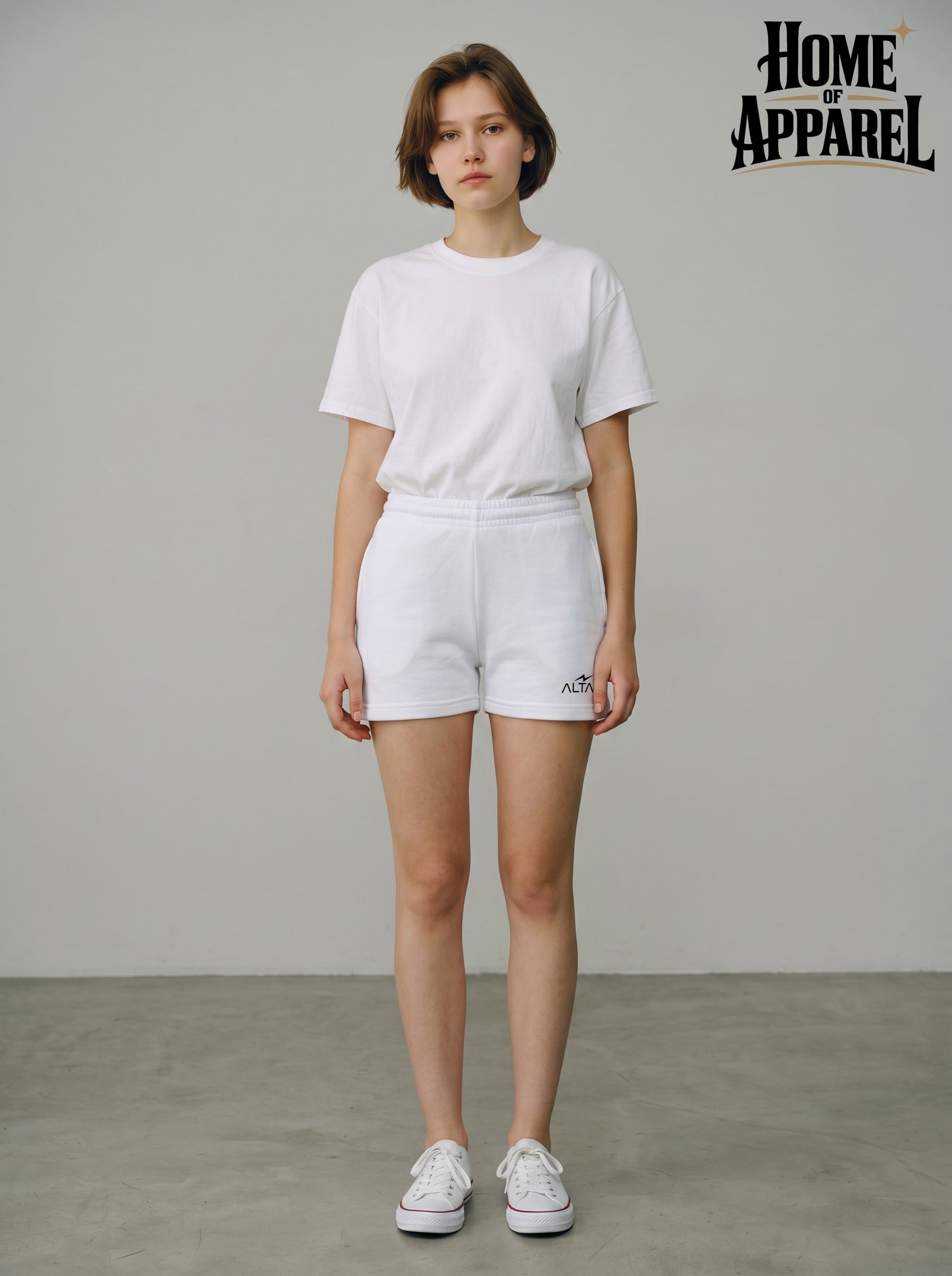 Lightweight Cotton Terry Shorts for Women – Perfect for Lounge & Active Wear