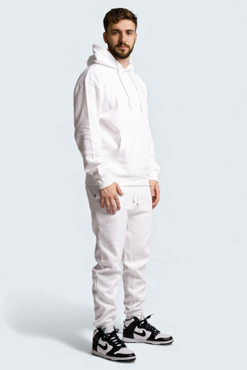White Heavy Blend Fleece SweatSuits