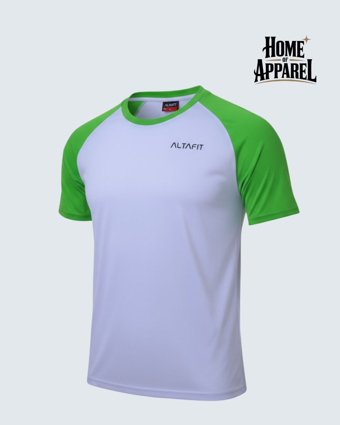 Cotton Jersey Contrast Raglan T-Shirt