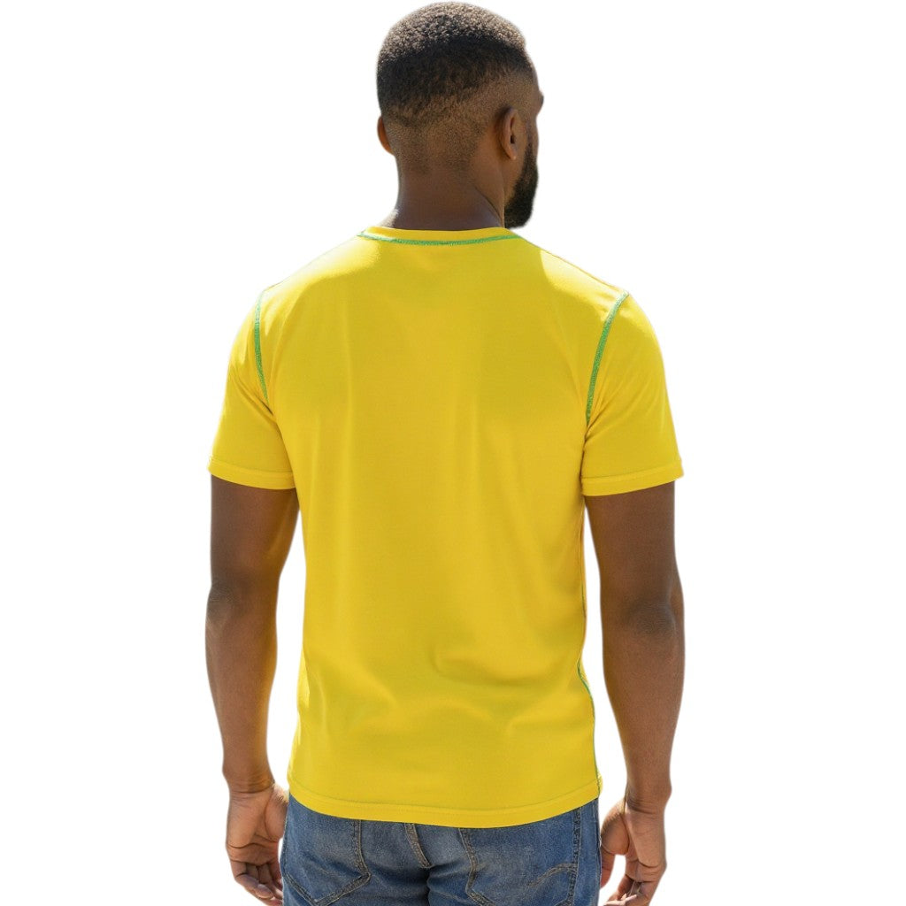 Contrast Stitch Dri Fit Mesh T-Shirt