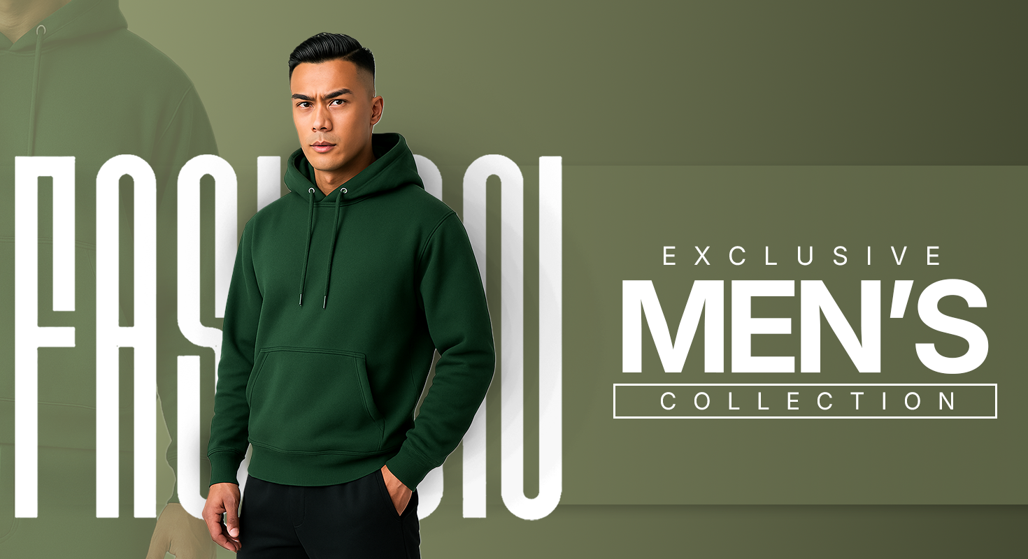green hoodie banner 