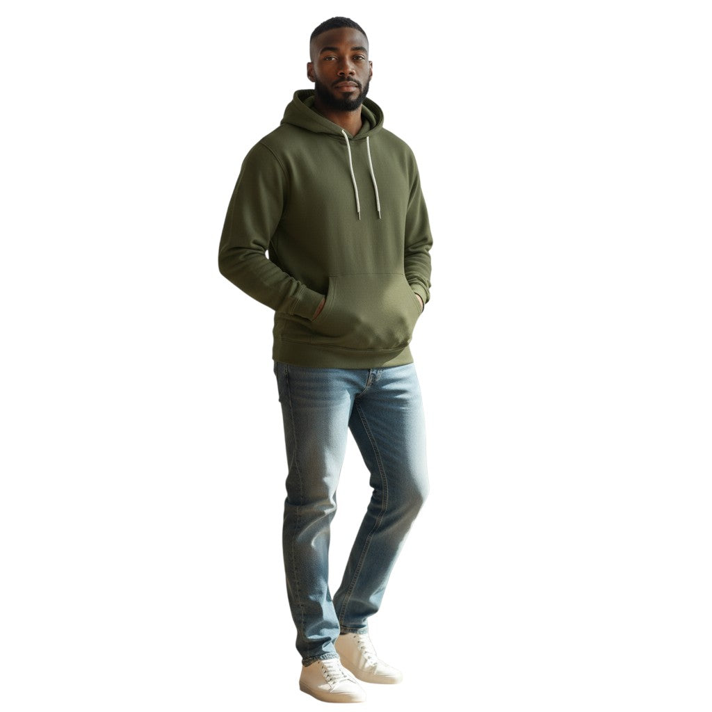 Unisex Heavyweight Hoodie With "Kangroo Pocket"