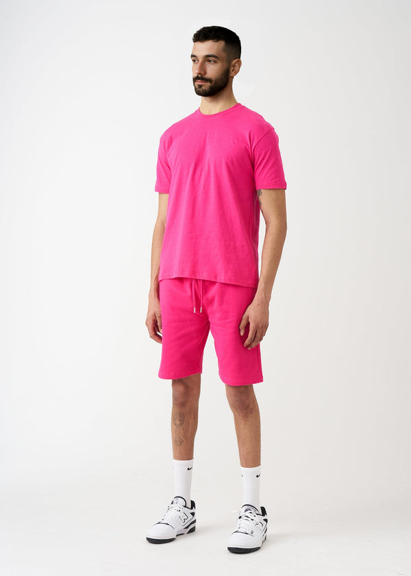 Hot Pink T-Shirt And Short Set
