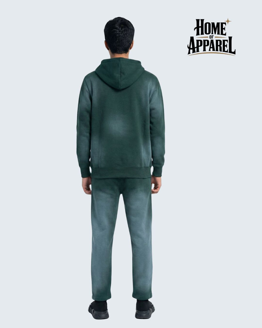 Premium Sun Faded Green Sweat Suit – Everyday Comfort & Style