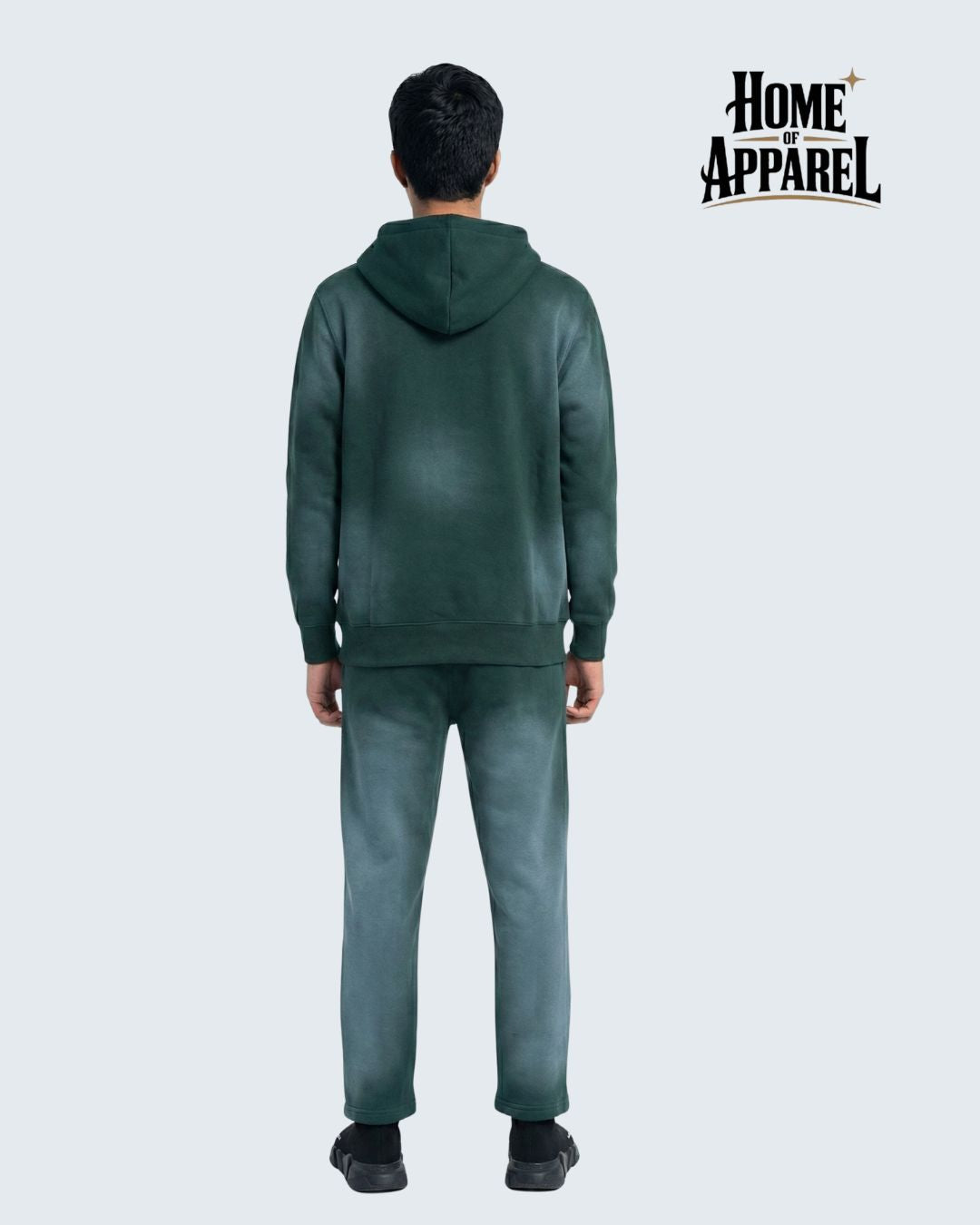 Premium Sun Faded Green Sweat Suit – Everyday Comfort & Style