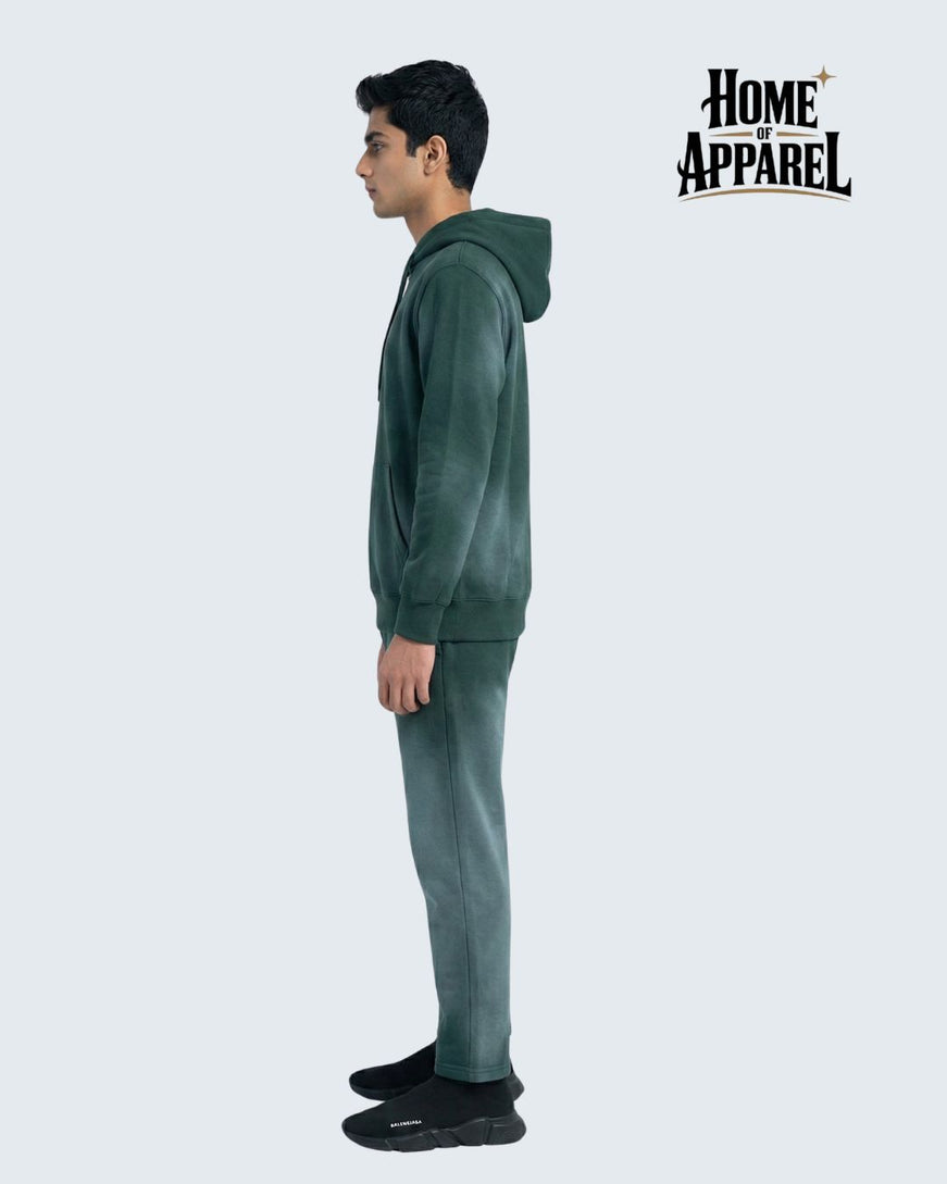 Premium Sun Faded Green Sweat Suit – Everyday Comfort & Style